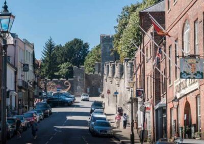 Arundel High Street views on our guided walks